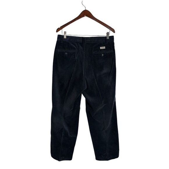 80s Polo Ralph Lauren Nautical Navy Polo Cords Size 32 - Picture 7 of 12